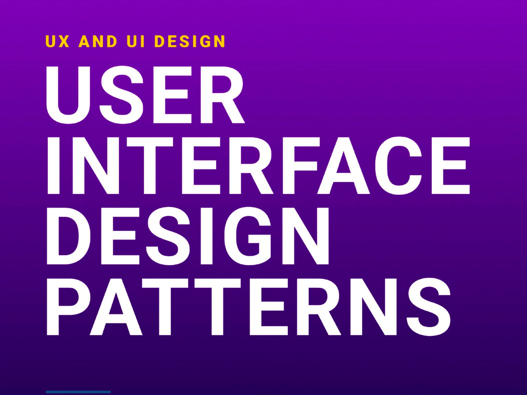 [VIP] UI/UX Design Patterns: User interface design + UX Design + Figma - by a University UX/UI instructor