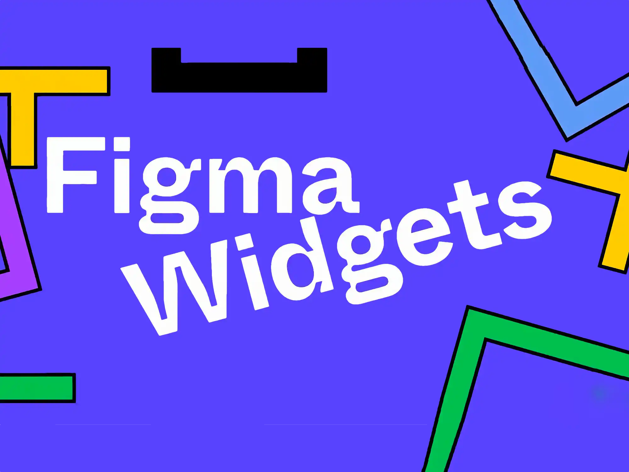 How to work with widgets in Figma