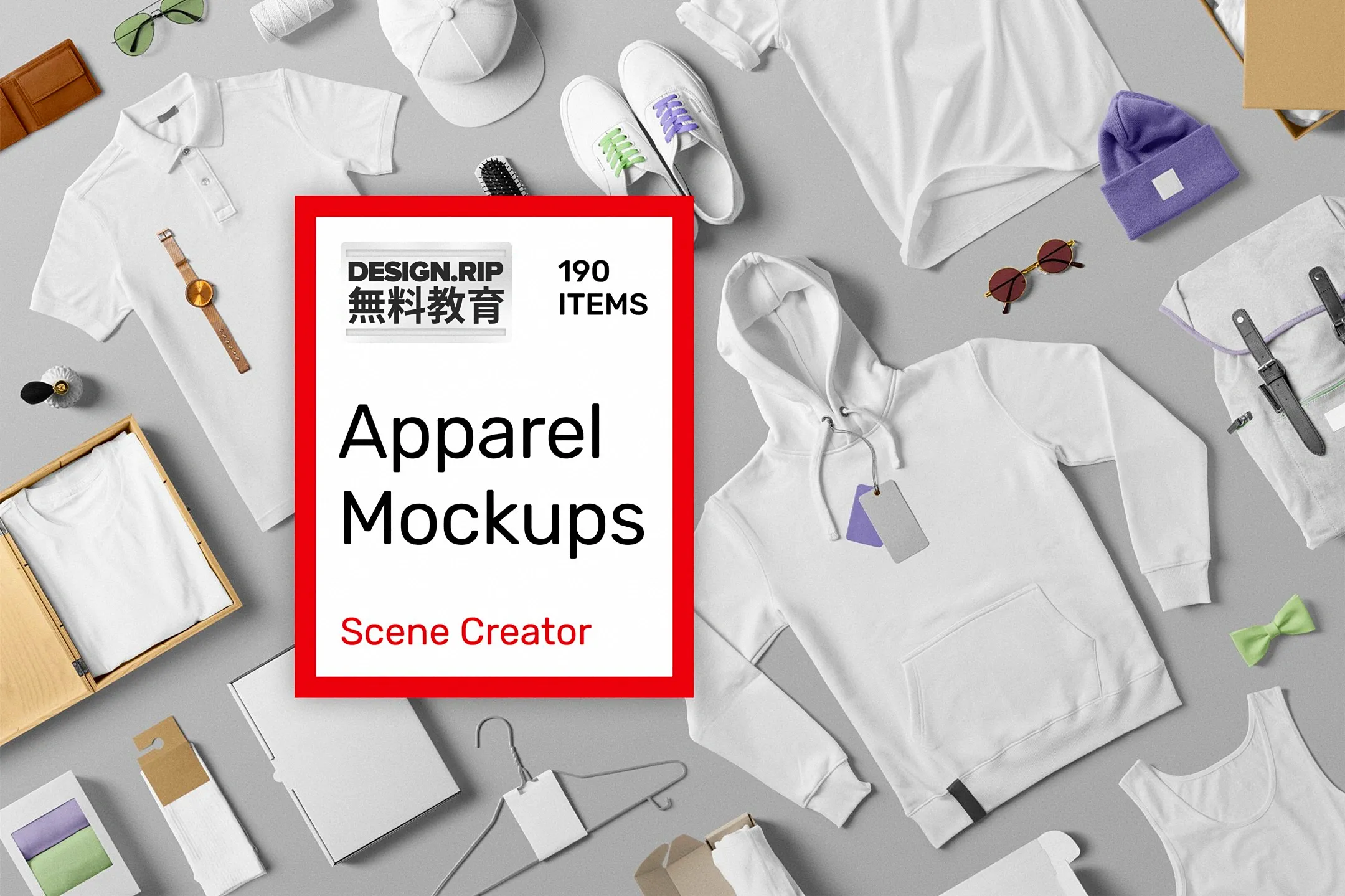 Ultimate Apparel Mockup Collection Premium Free PSD Mockup