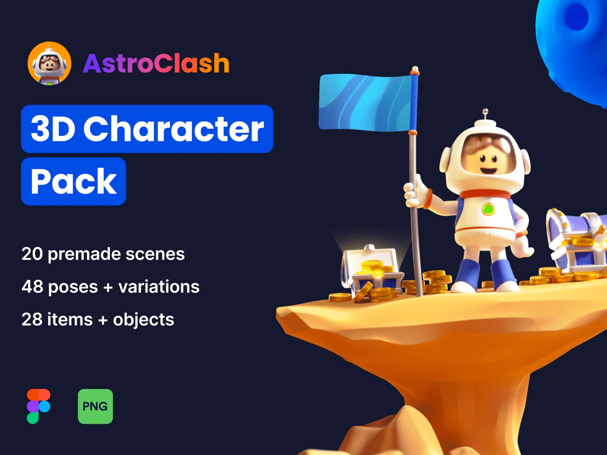 [VIP] AstroClash: 3D Character Pack