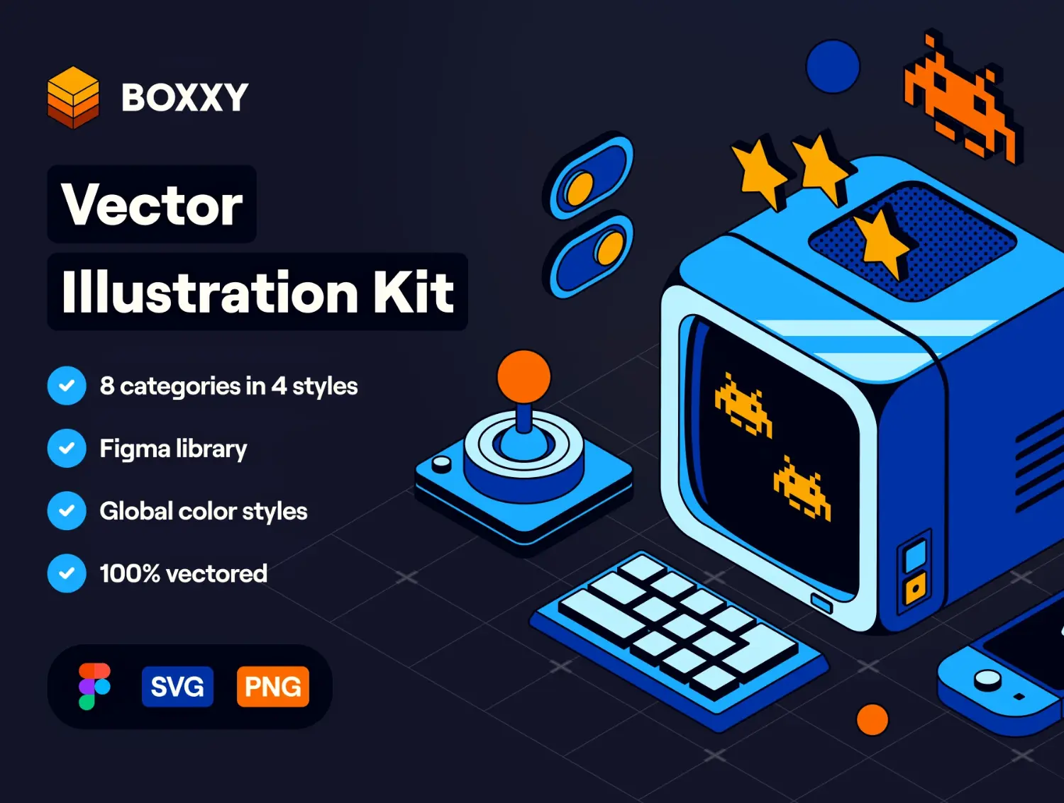 [VIP] BOXXY: Vector Illustration Kit