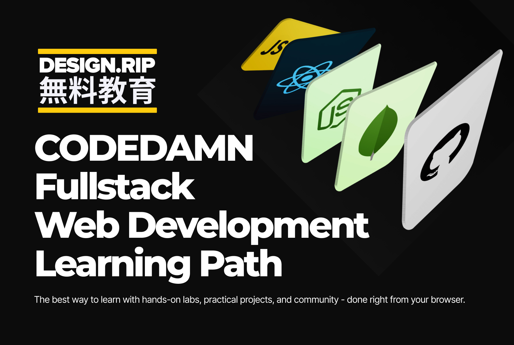[VIP] CodeDamn: Fullstack Web Development Learning Path