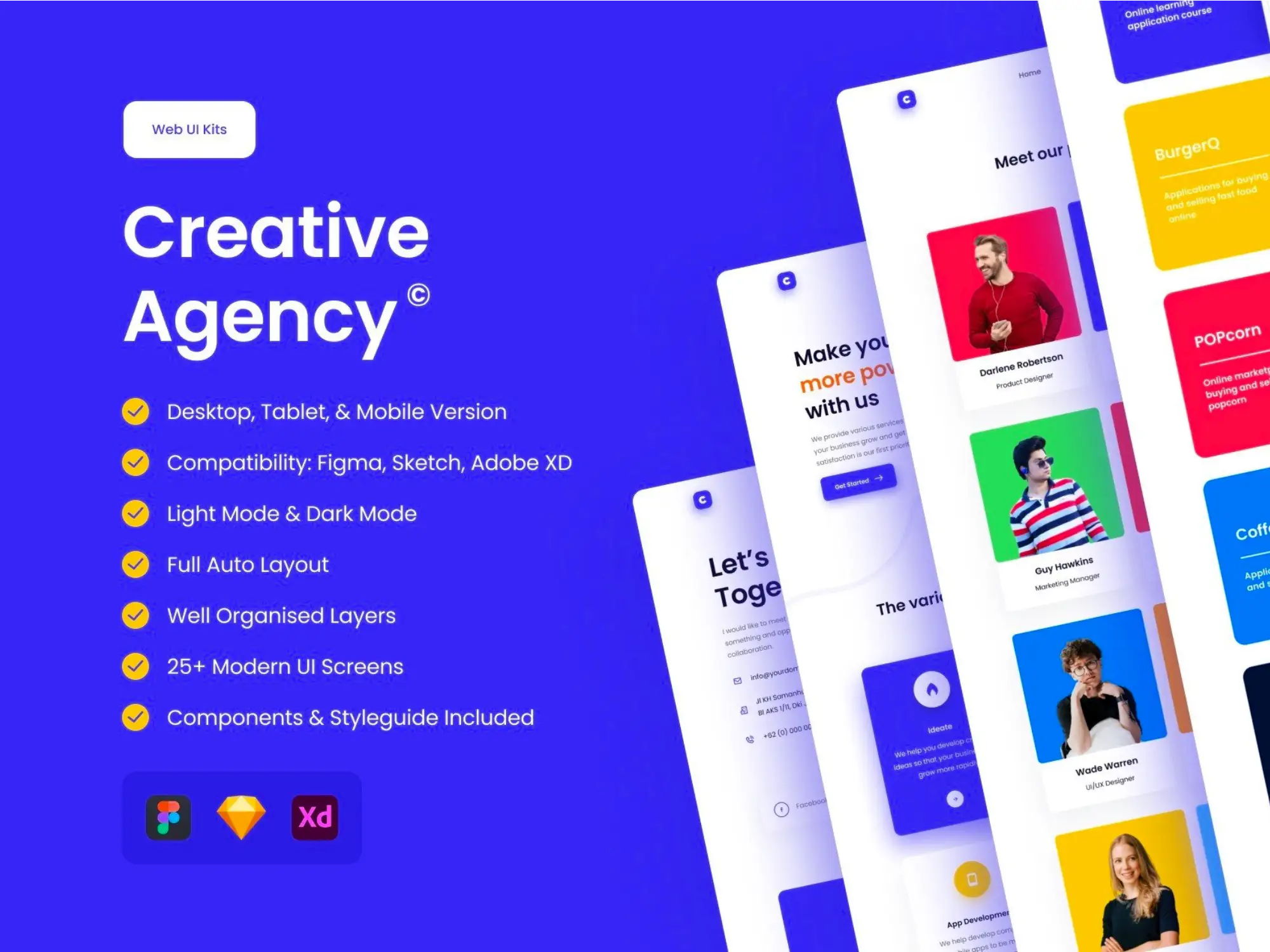[VIP] Creative Agency UI Kit