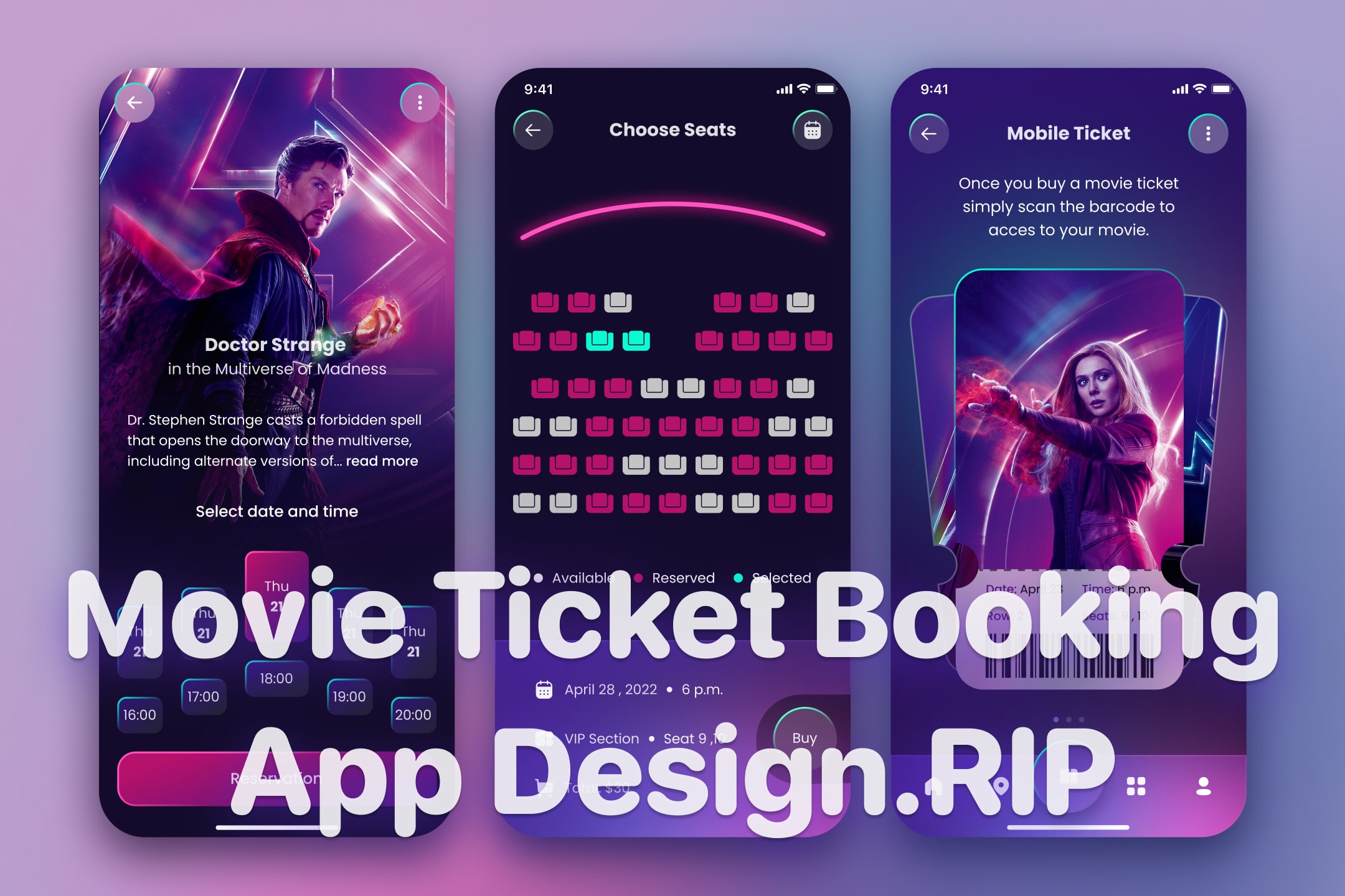 [VIP] DesignCode: Build a Movie Booking App in SwiftUI