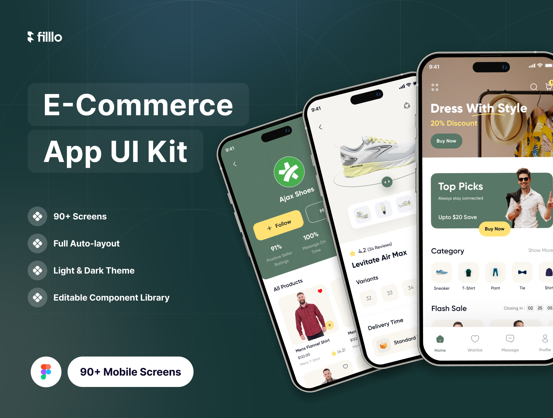 [VIP] Filllo E-commerce App UI Kit