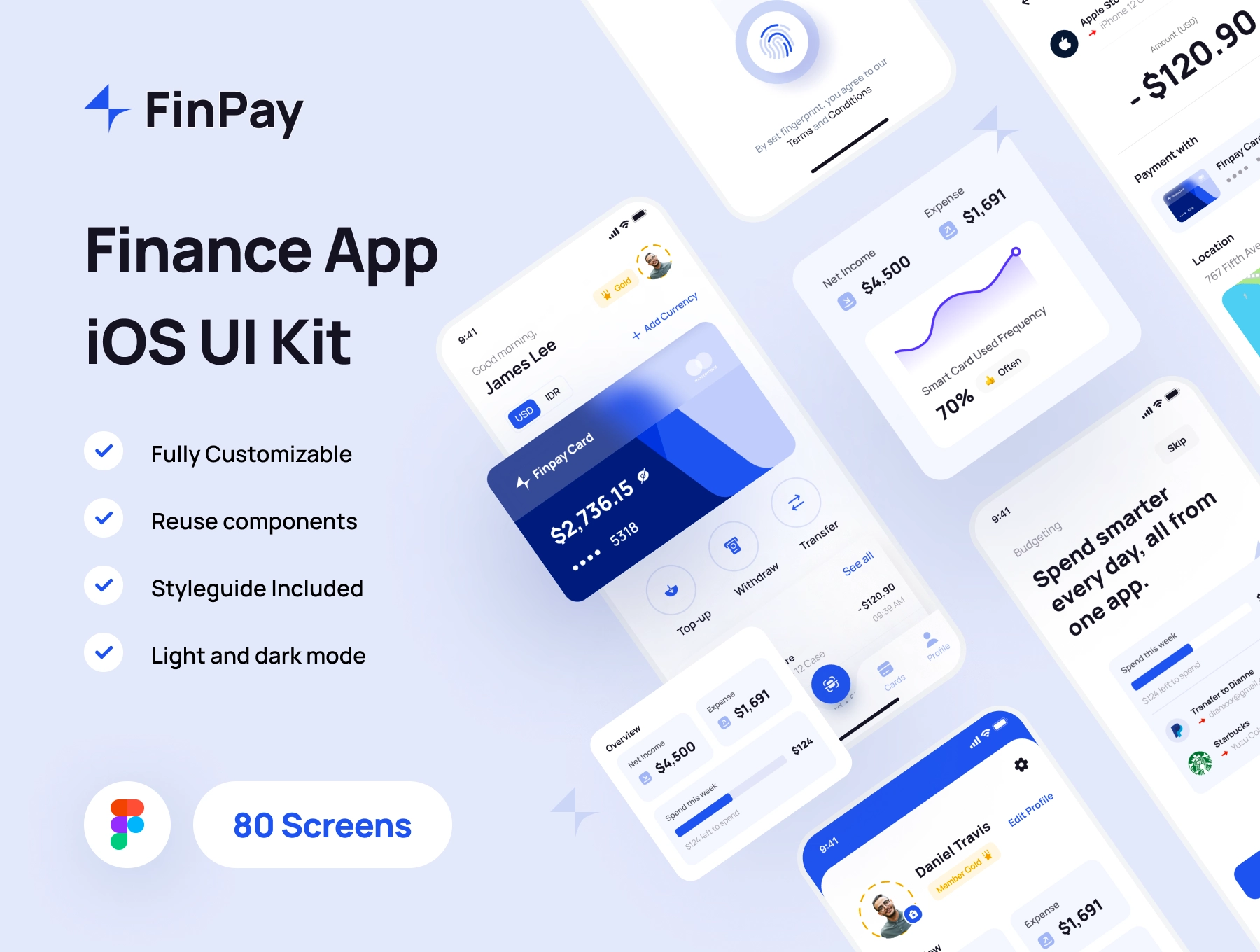 [VIP] Finpay: Finance App UI Kit