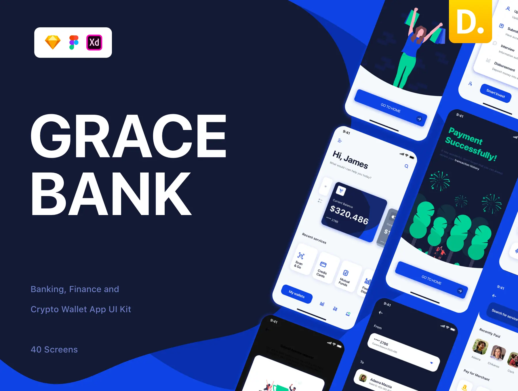 [VIP] Grace: Banking App UI Kit