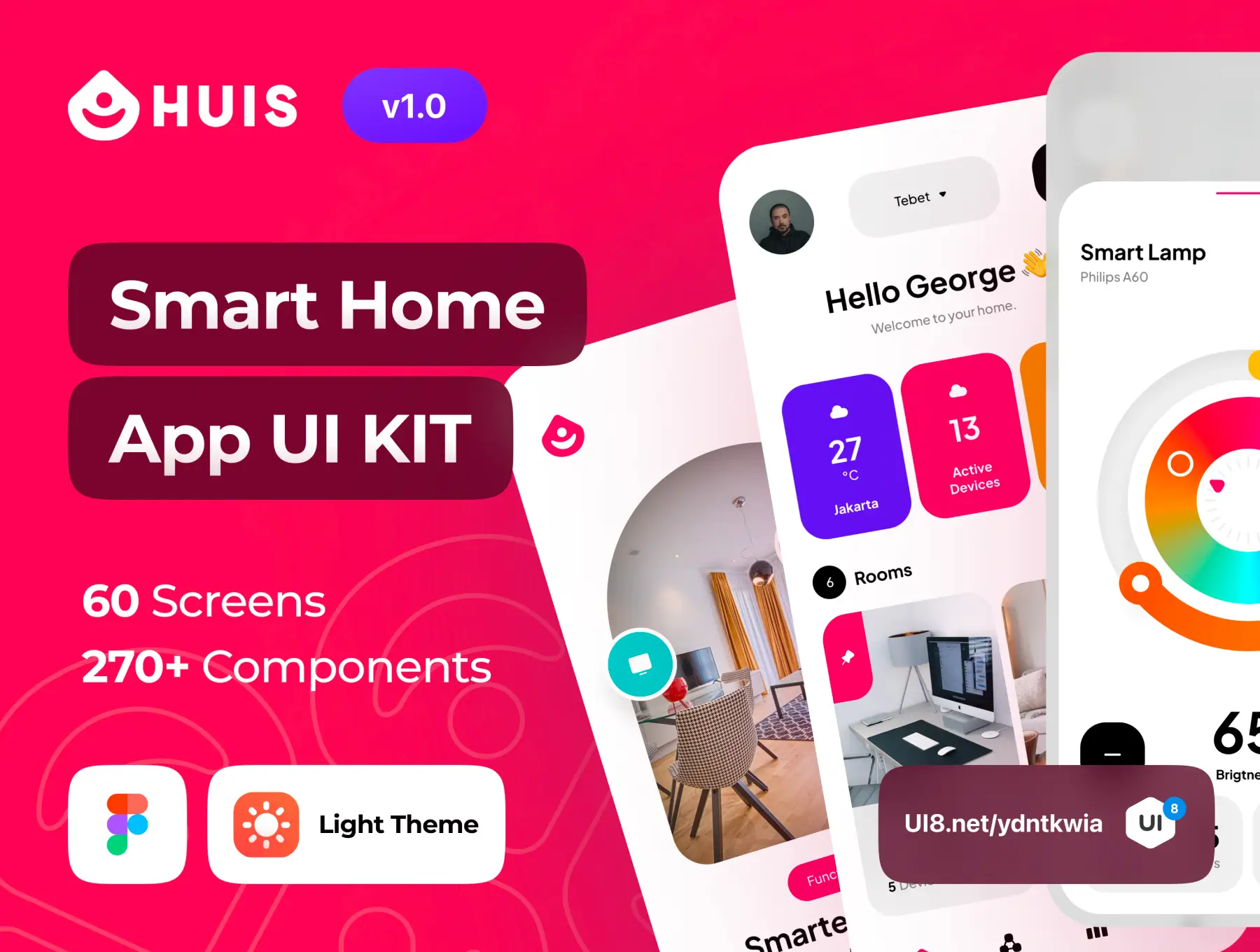 [VIP] Huis: Smart Home App UI Kit