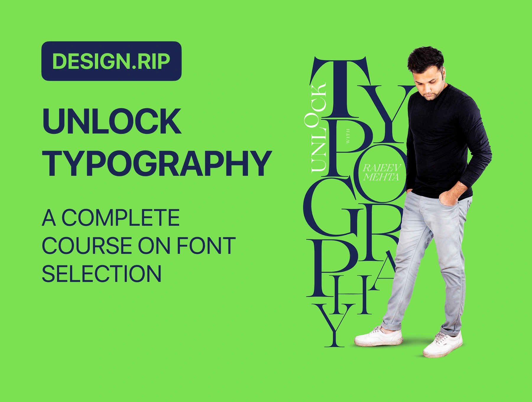 [VIP] Unlock Typography: A Complete Course on Font Selection