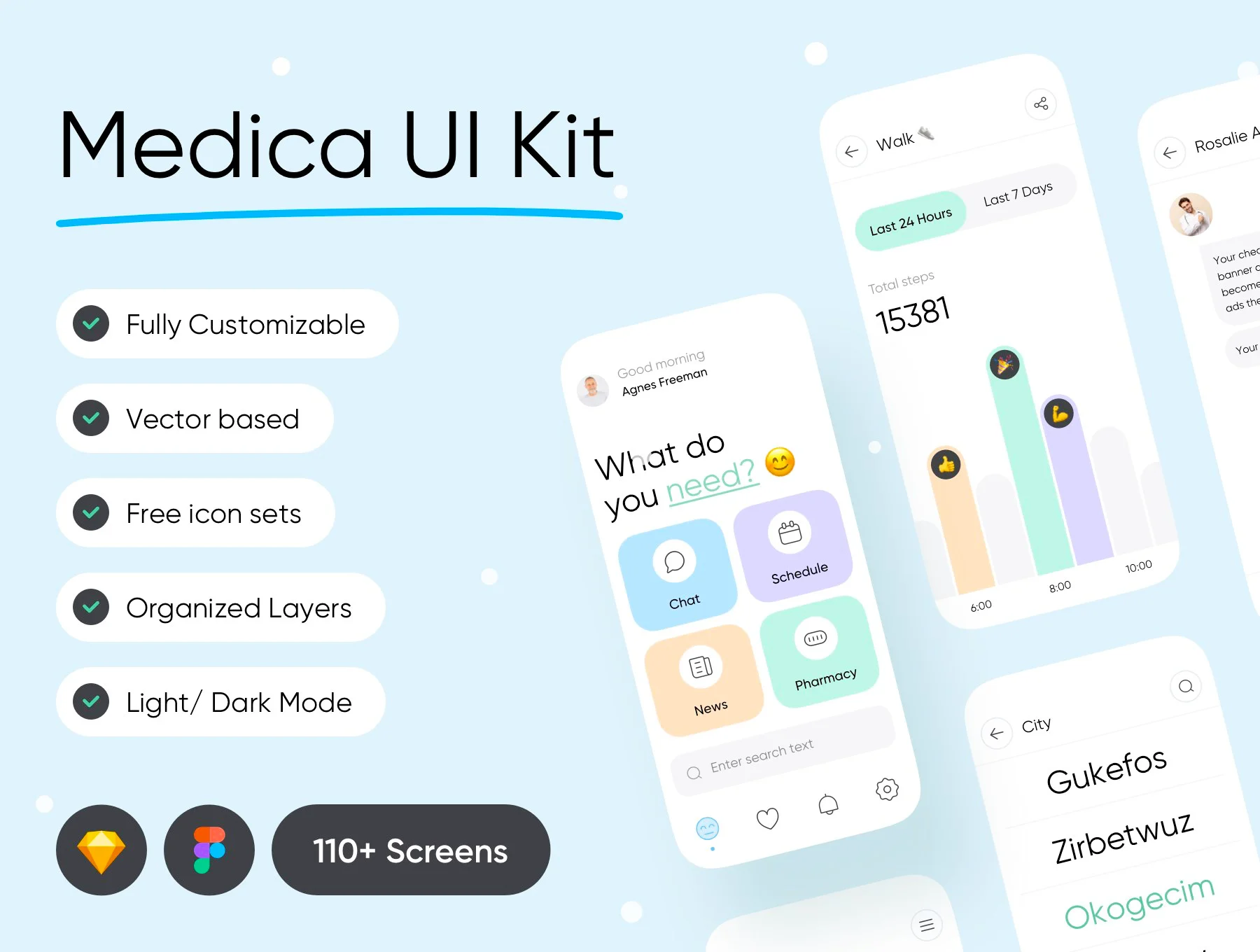 [VIP] Medica: Medical UI Kit