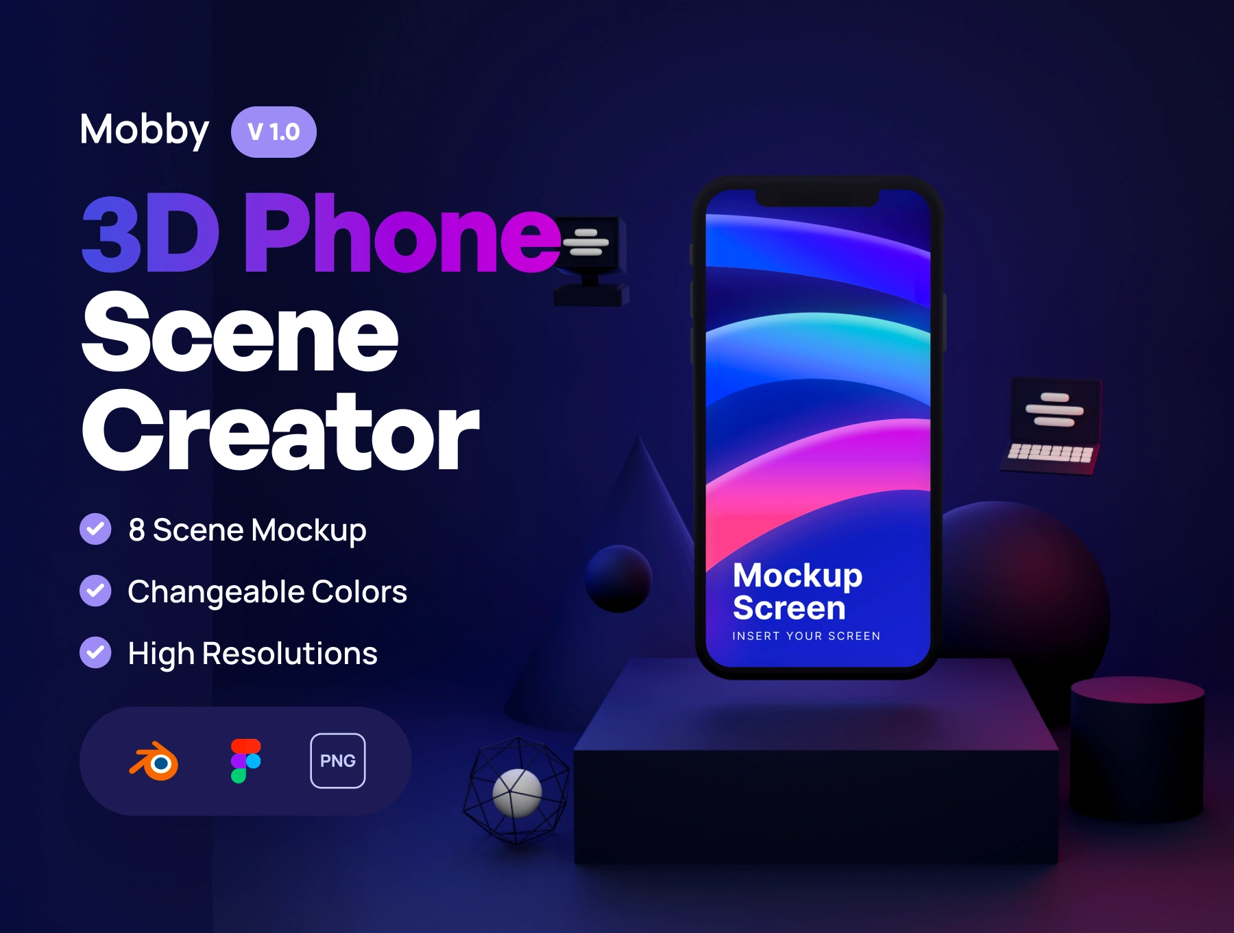 [VIP] Mobby: 3D Phone Scene Creator