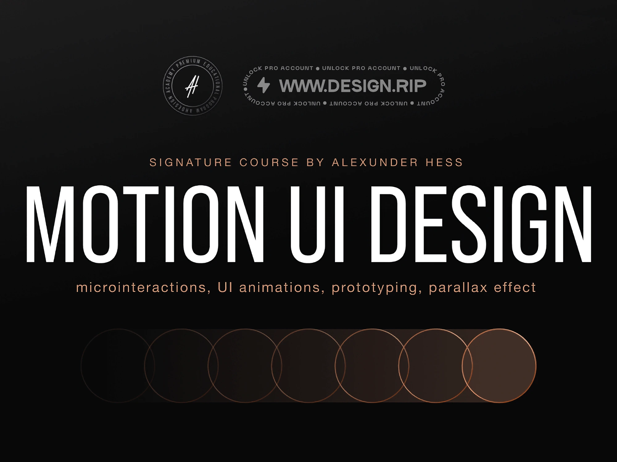 [VIP] Motion UI Design