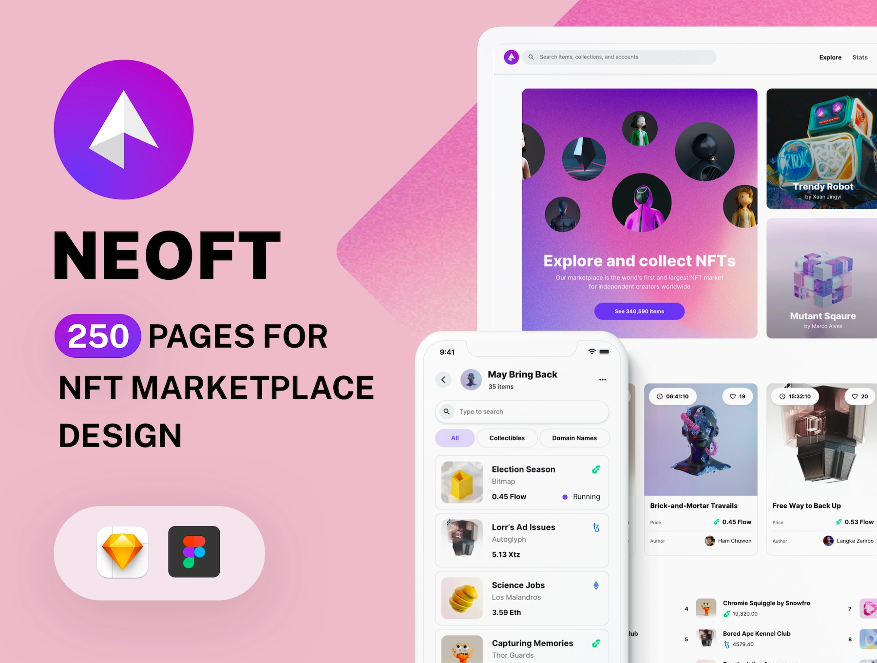 [VIP] NeoFT: UI kit for NFT Marketplaces