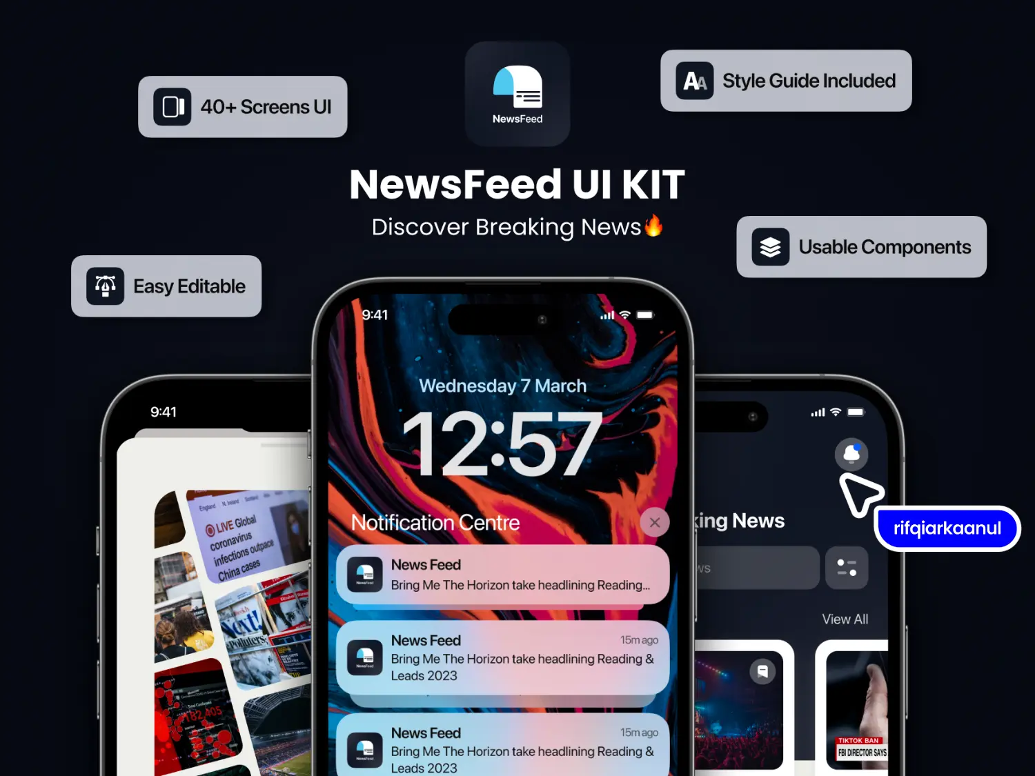 [VIP] News App UI KIT
