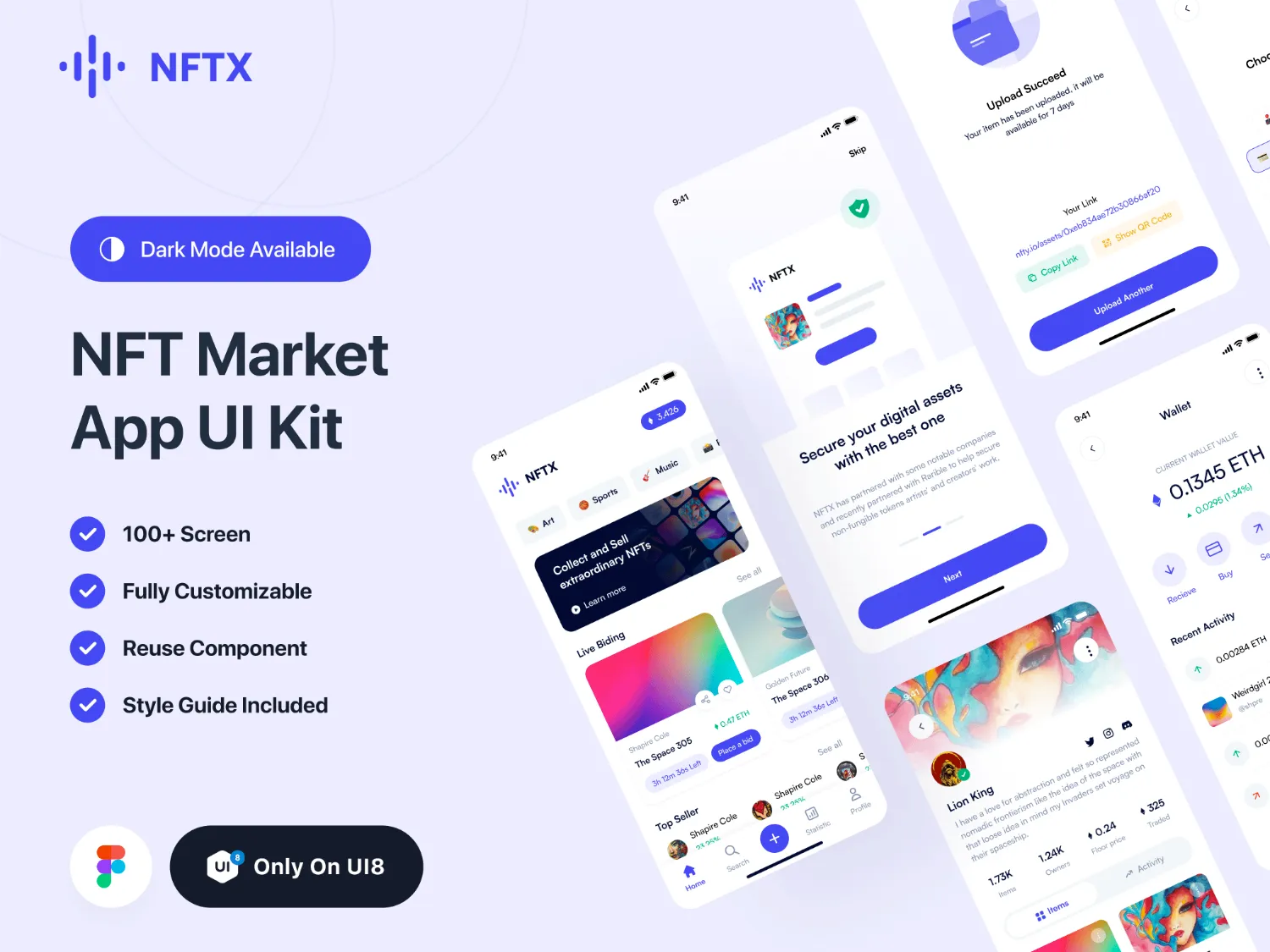 [VIP] NFTX: NFT Market App UI Kit