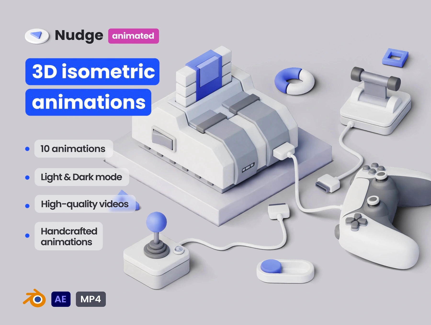 [VIP] Nudge 3D animated