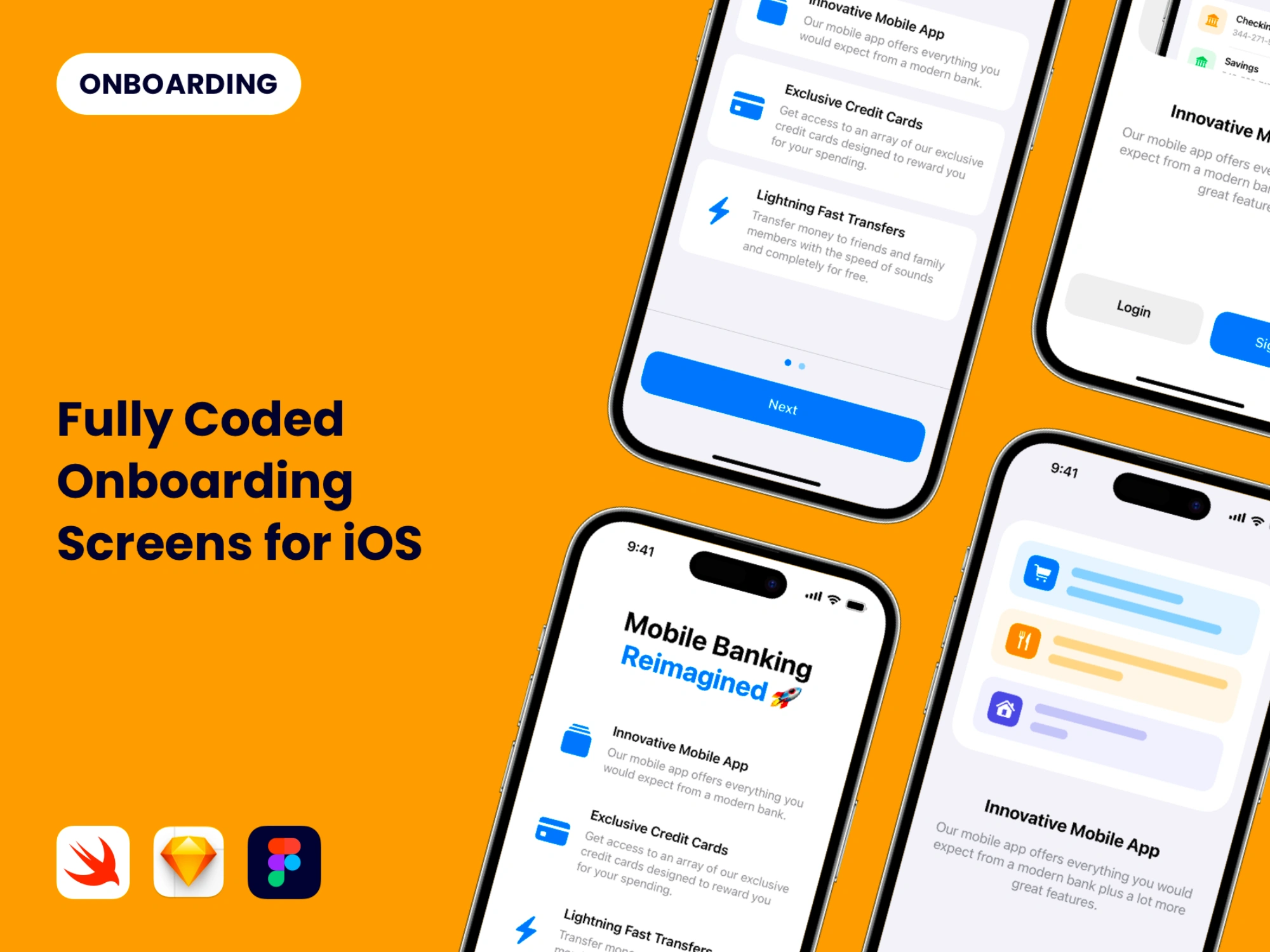 [VIP] Coded Onboarding Screens for iOS