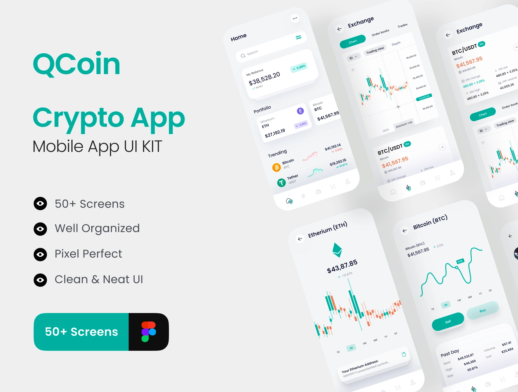 [VIP] Q Coin: Crypto Wallet And Finance App UI Kit