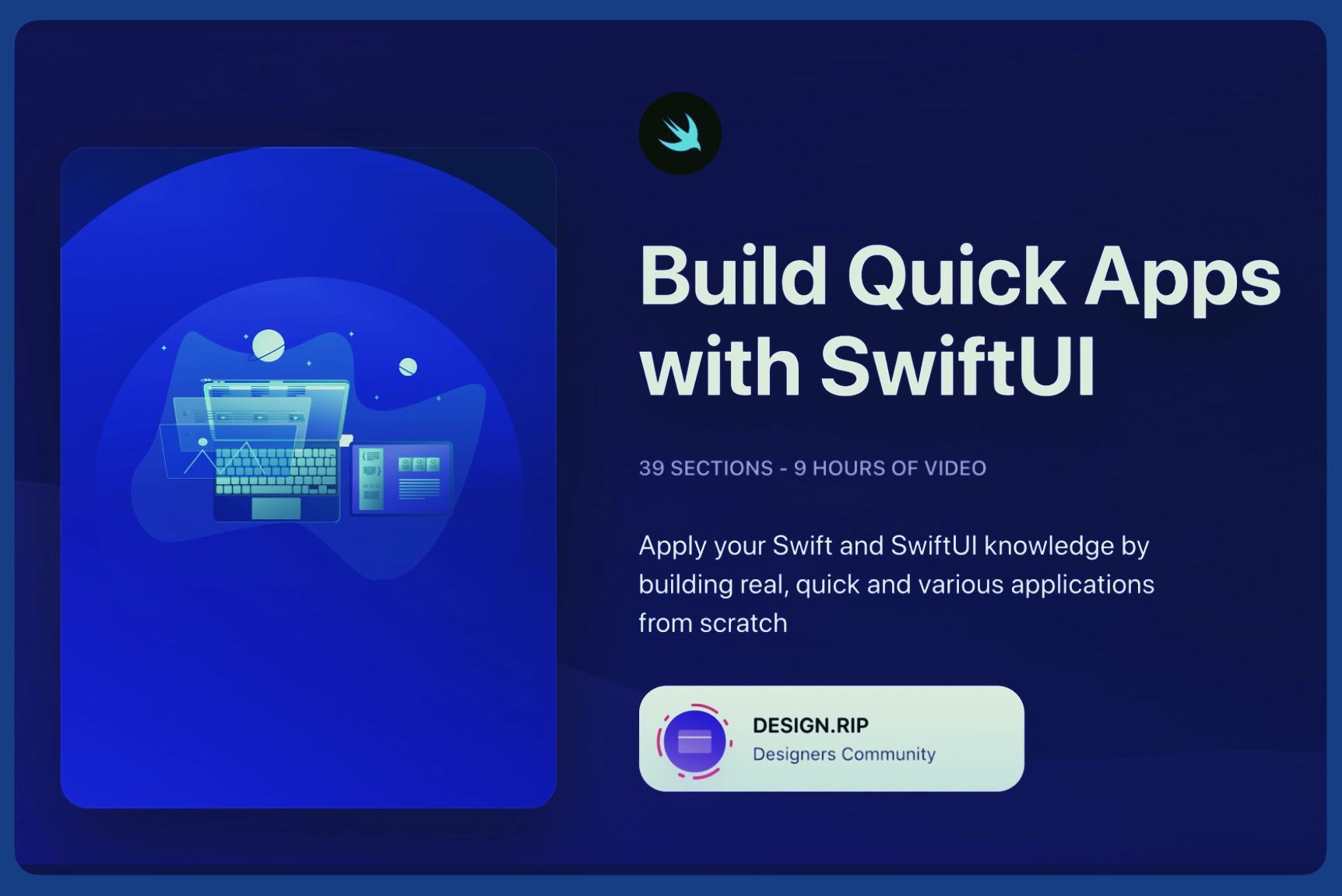 [VIP] DesignCode: Build Quick Apps with SwiftUI