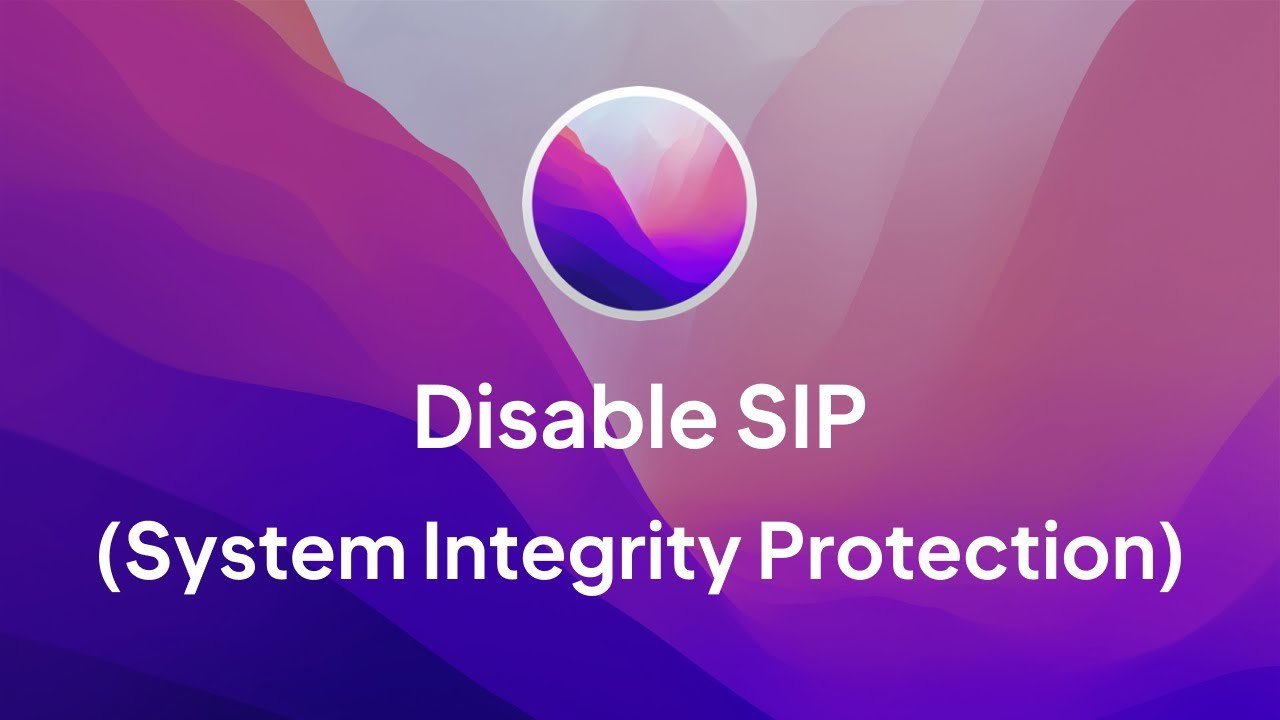 What is SIP and how to disable it