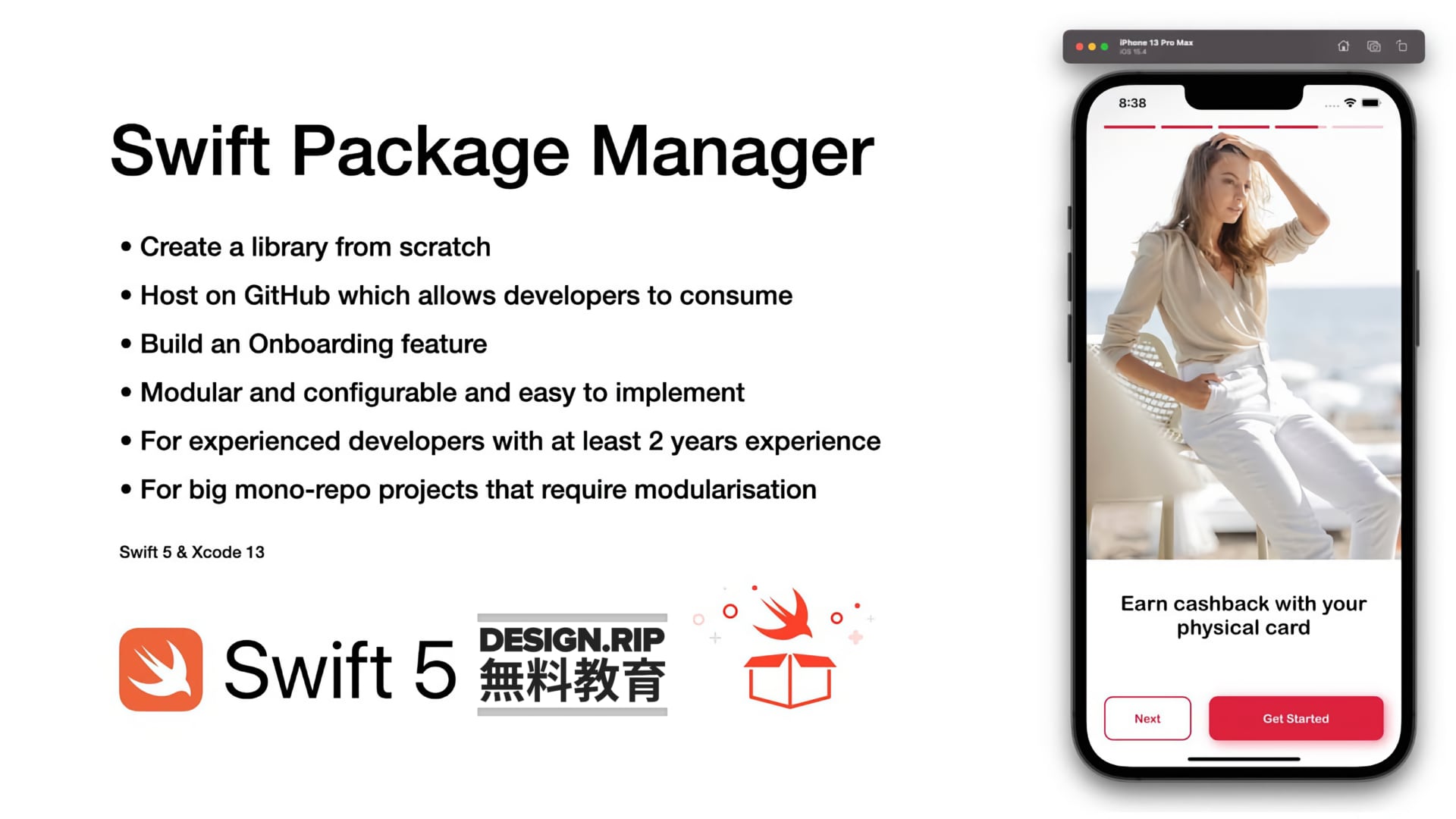[VIP] iOS 15 & Swift 5: Build a library with Swift Package Manager