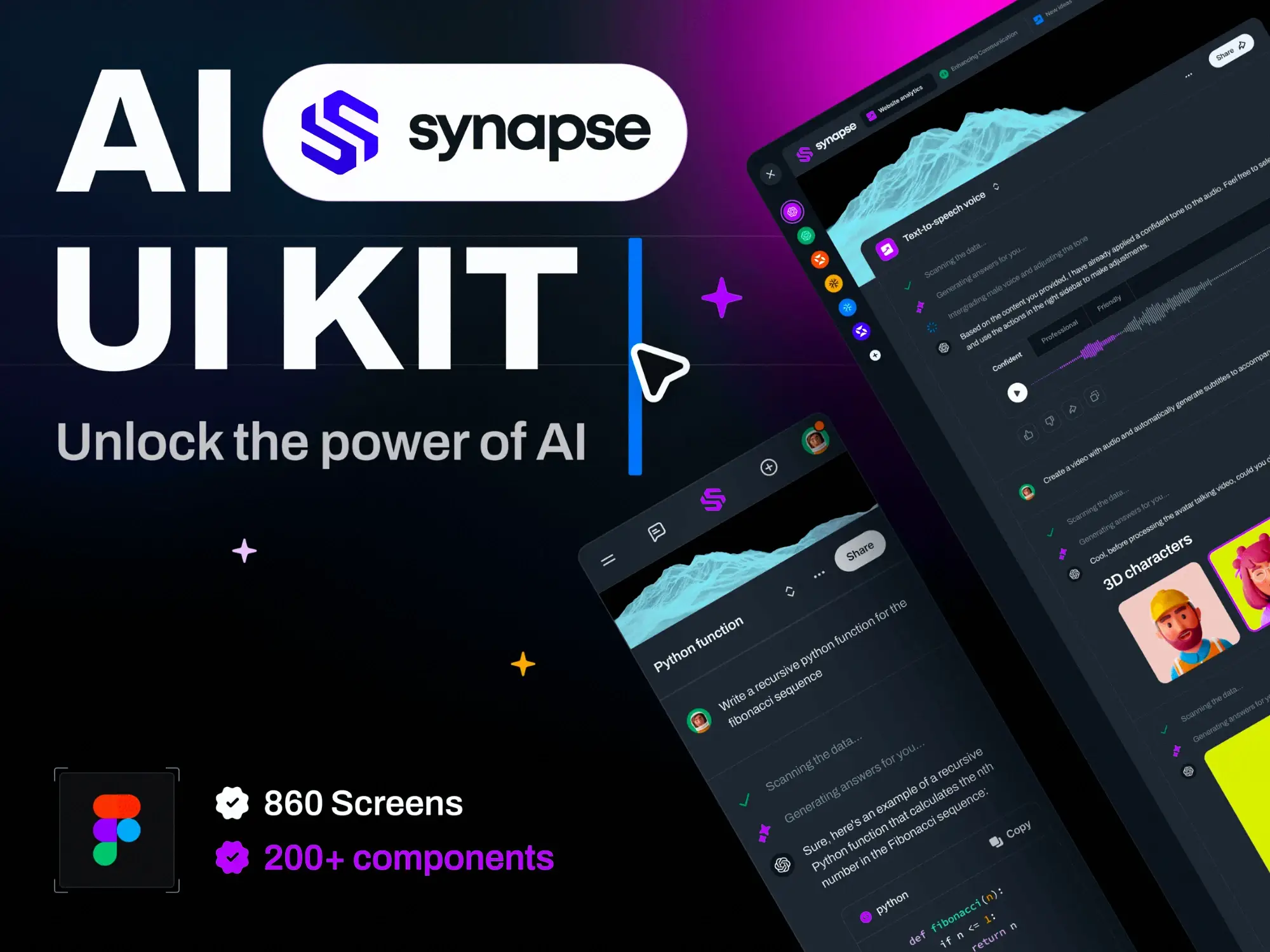 [VIP] Synapse: AI UI Kit + React