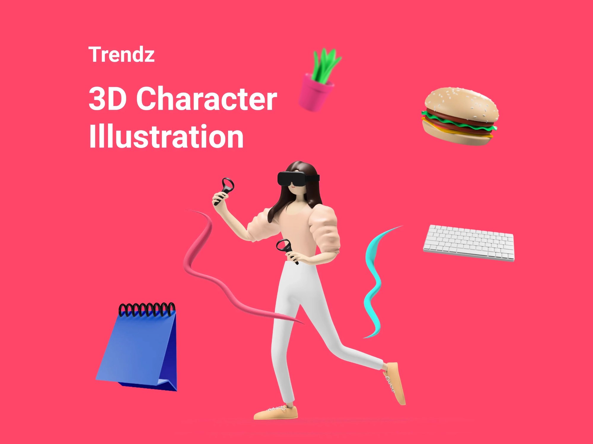 [VIP] Trendz 3D Illustration