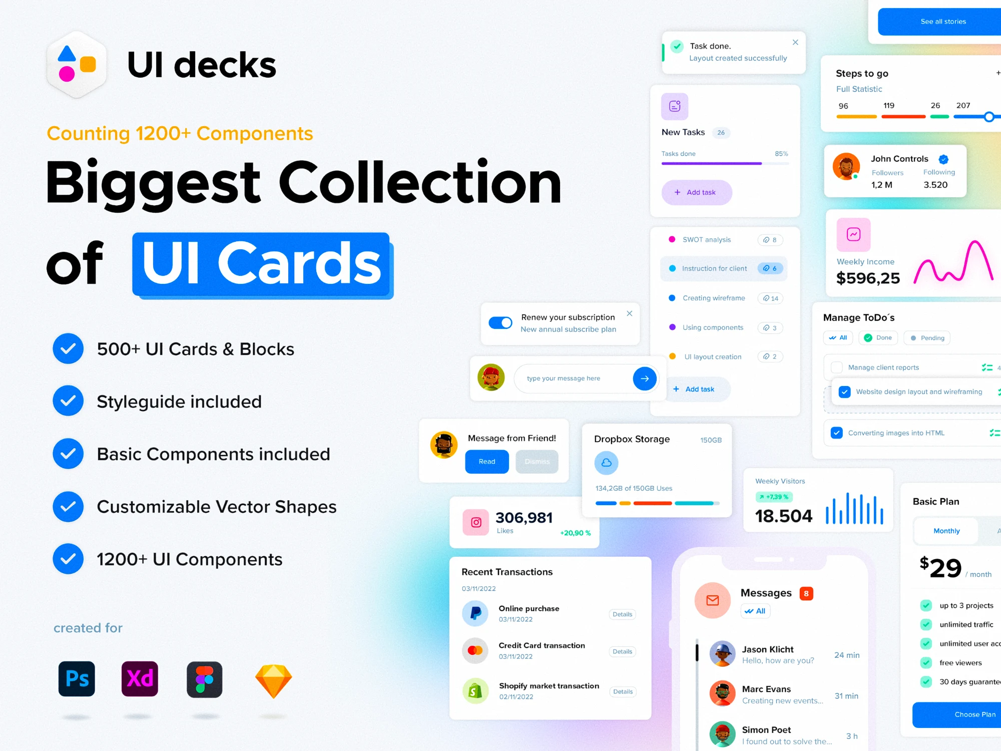 [VIP] UI Decks: Cards and Blocks