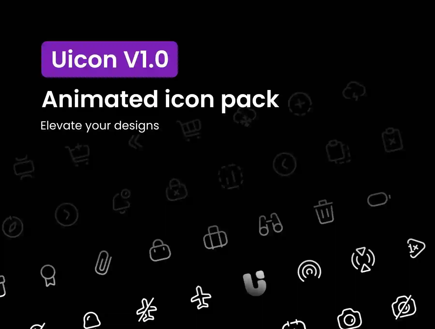 [VIP] Uicon V1.0 / Animated Icons