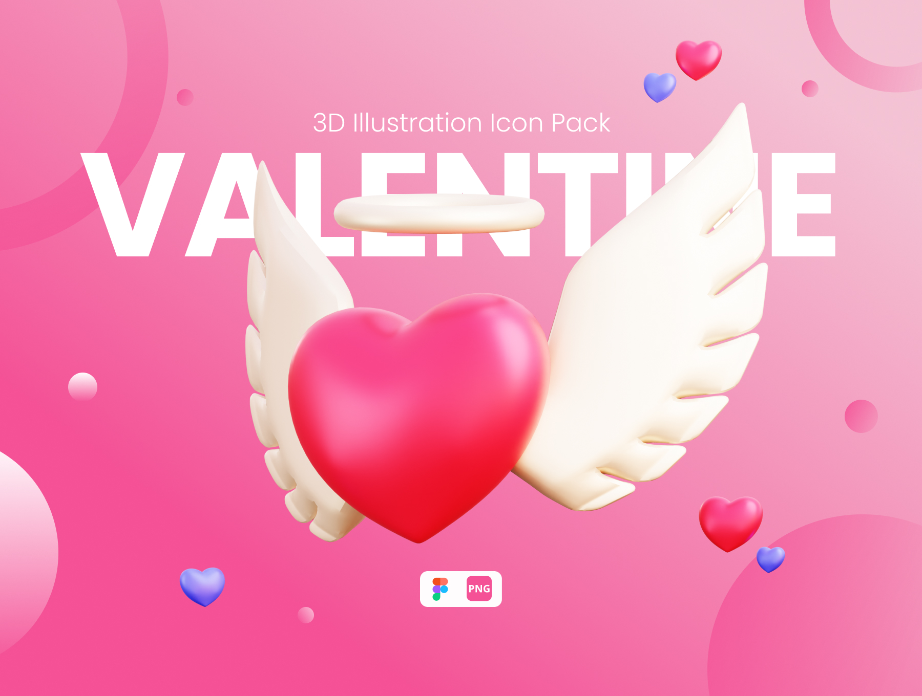 Valentine: 3D Illustration Icon Pack