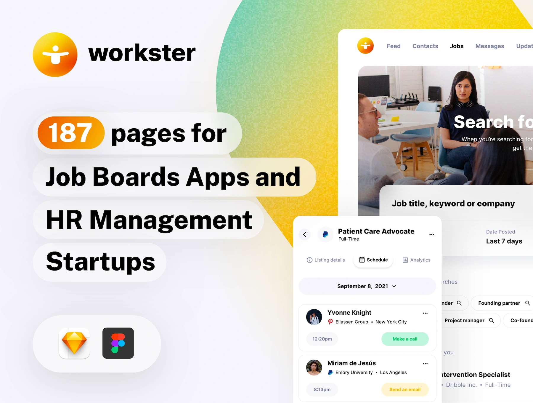 [VIP] Workster: UI kit for Job Boards