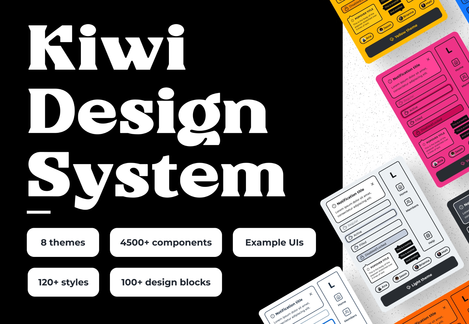 [$] Kiwi Design System v1.3